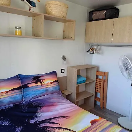 Mobil-home Climatise - Terrasse Et Portillon - Proche Ocean