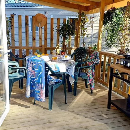 Mobil-home Climatise - Terrasse Et Portillon - Proche Ocean Campsite