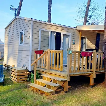 Campsite Mobil-home Climatise - Terrasse Et Portillon - Proche Ocean Seignosse