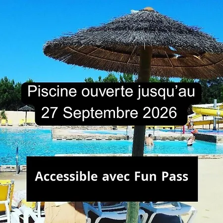 Mobil-home Climatise - Terrasse Et Portillon - Proche Ocean Seignosse