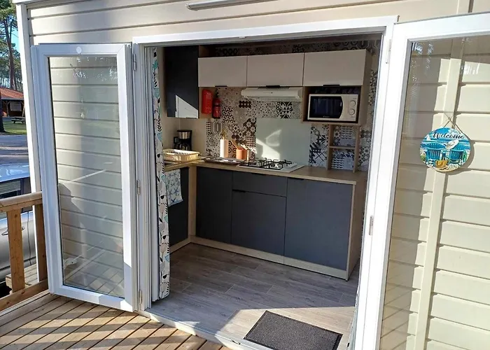 Mobil-Home Camping 4 Etoiles Plage A 800M Terrasse Vegetalisee Piscine *