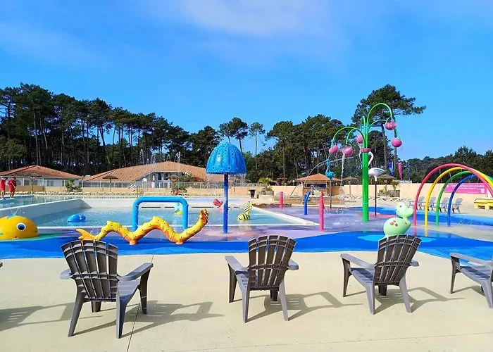 Mobil-Home Camping 4 Etoiles Plage A 800M Terrasse Vegetalisee Piscine