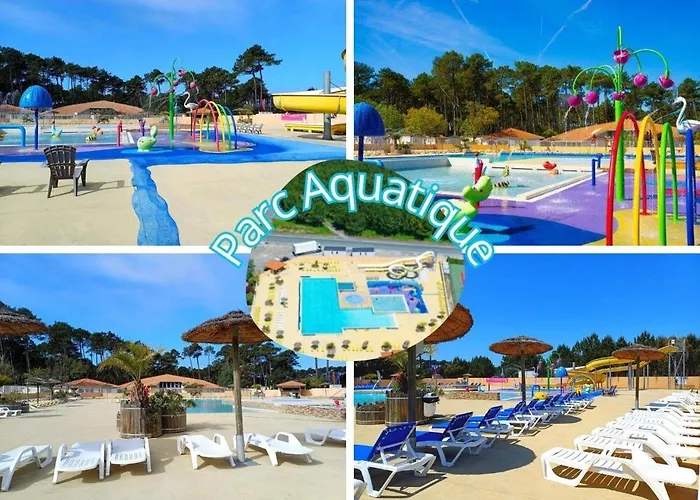 Mobil-Home Camping 4 Etoiles Plage A 800M Terrasse Vegetalisee Piscine * Сеньос