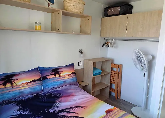 Mobil-Home Camping 4 Etoiles Plage A 800M Terrasse Vegetalisee Piscine